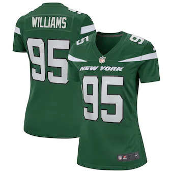 womens nike quinnen williams gotham green new york jets gam